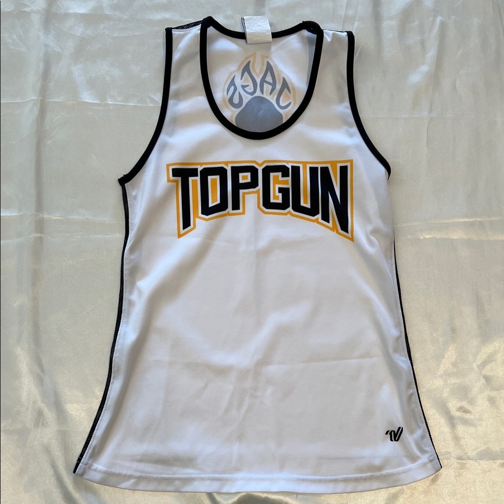 White Top Gun All Stars Tank Top by Varsity Spirit